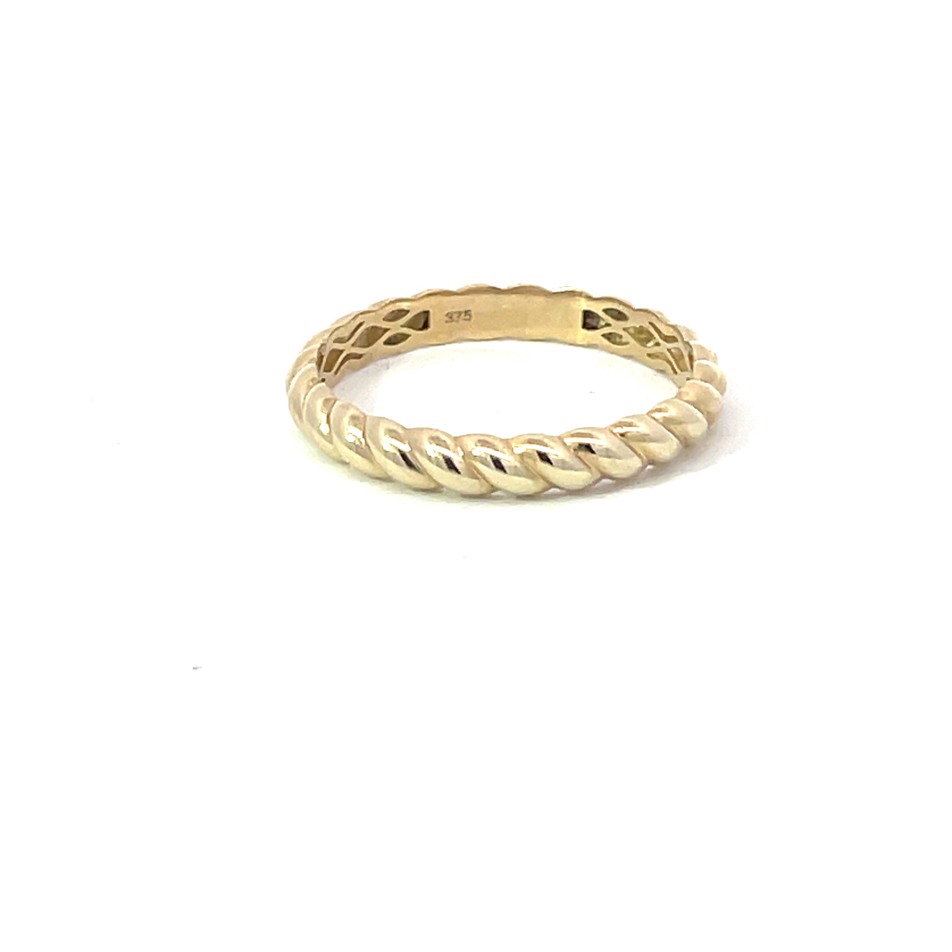9ct Yellow Gold Twist Ring
