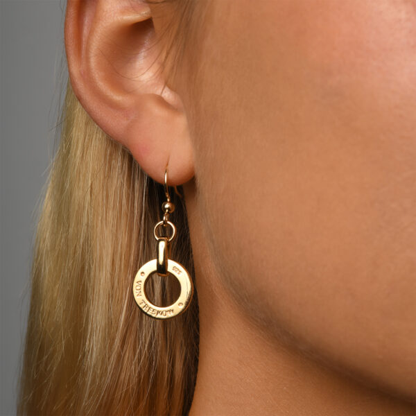 Vontreskow Yellow Gold Filled Earrings