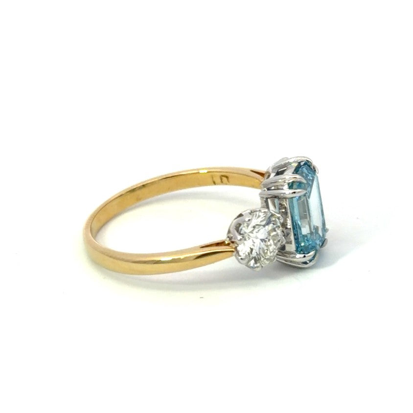 9ct Yellow Gold Lab Grown Diamond Ring