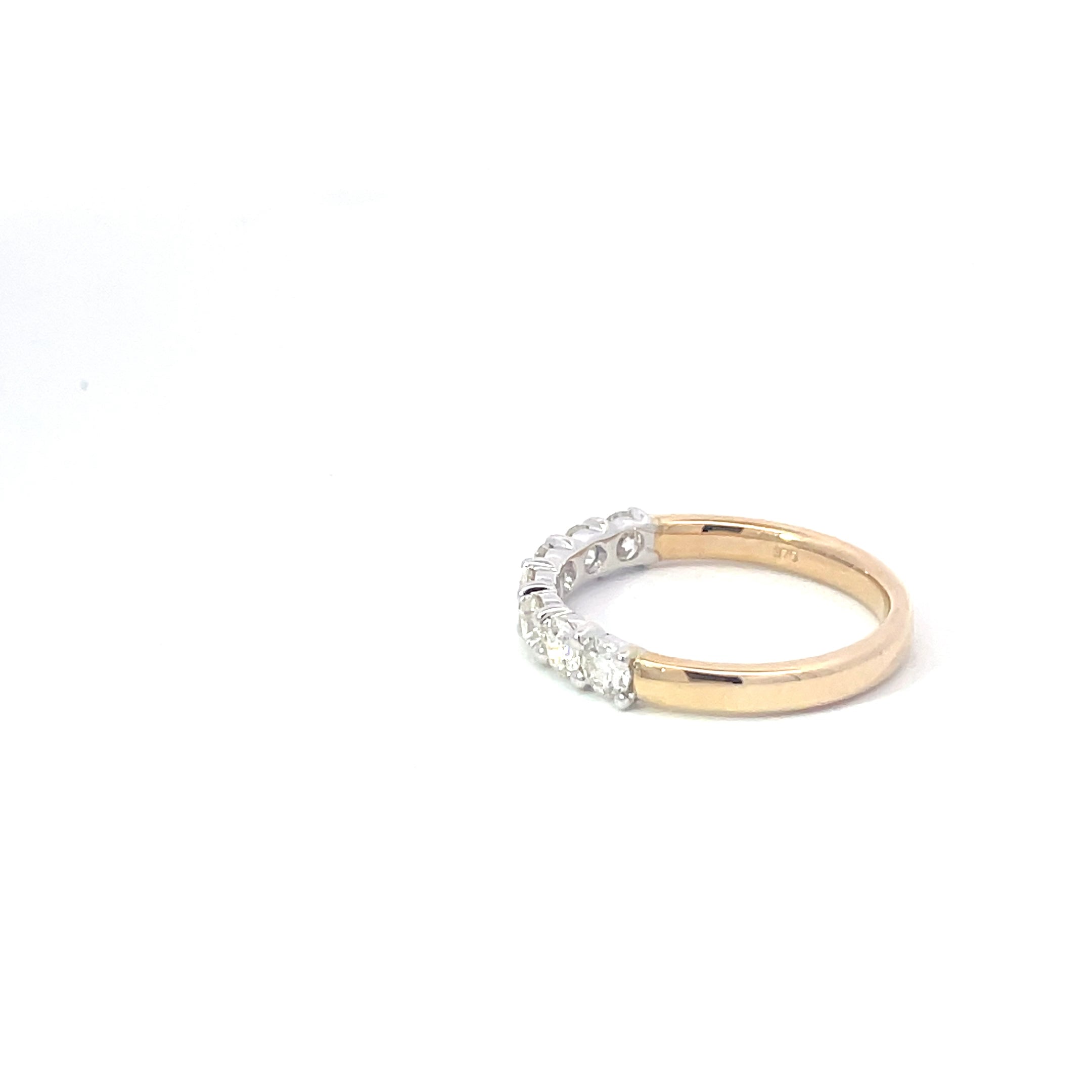 9ct Yellow Gold Diamond Ring