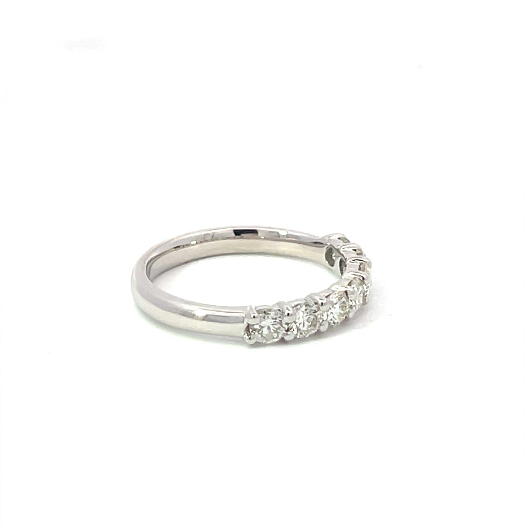 9ct White Gold Diamond Ring