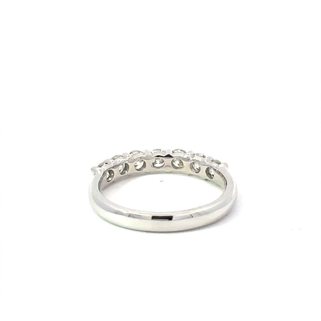 9ct White Gold Diamond Ring