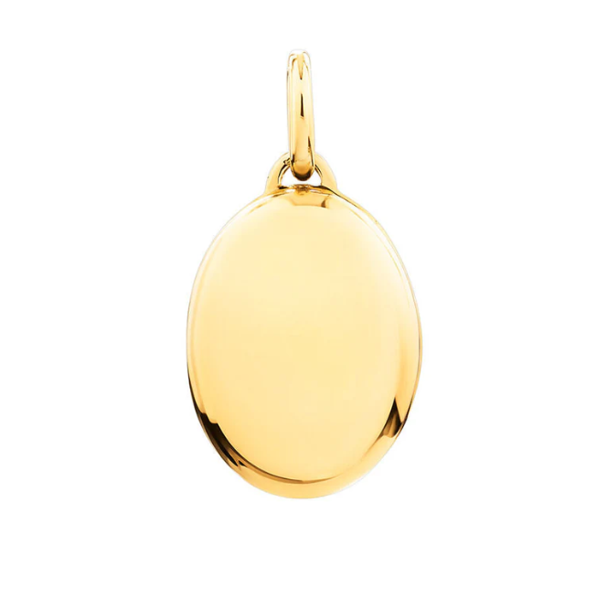 9ct Yellow Gold Oval Locket