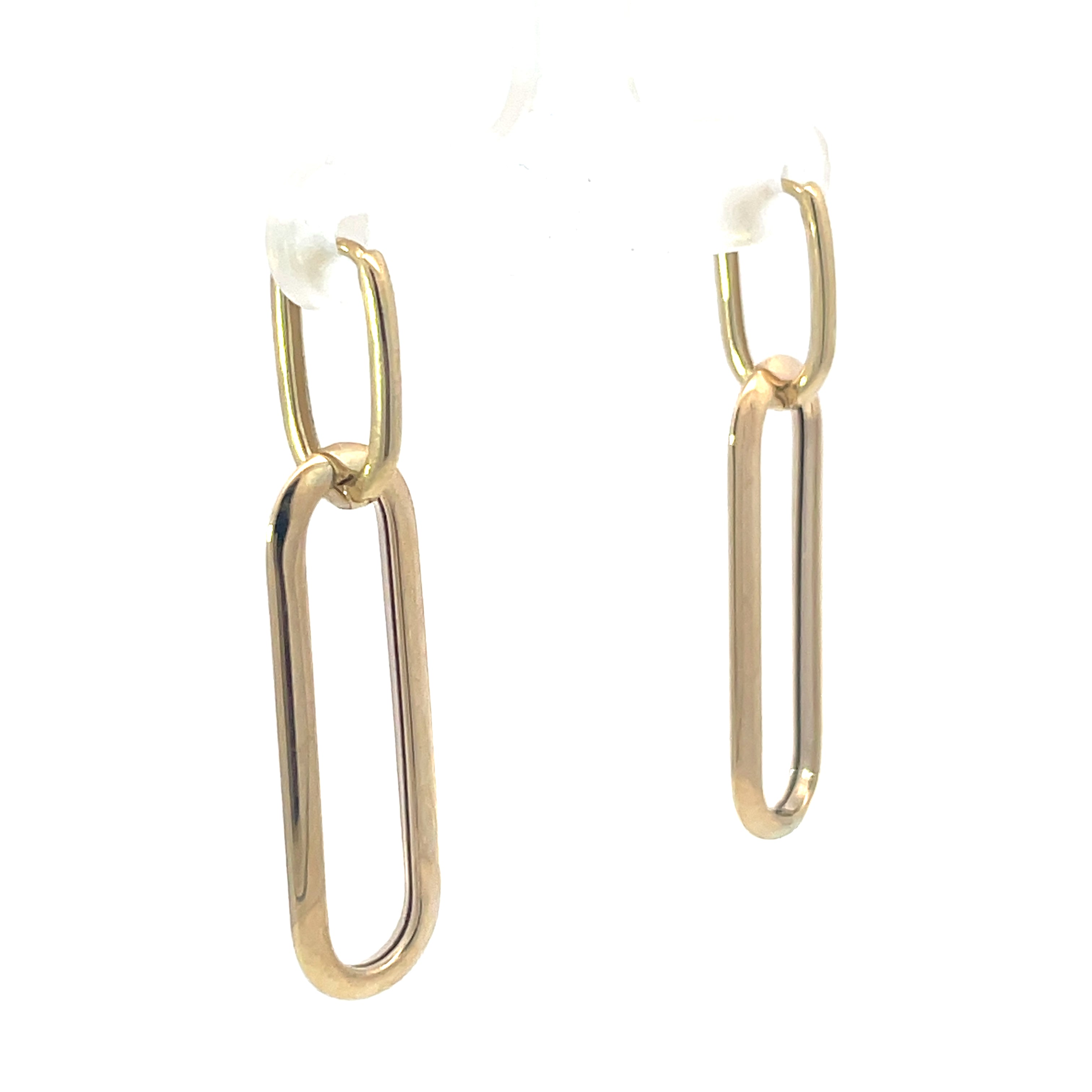 9ct Yellow Gold Double Hoop Earrings