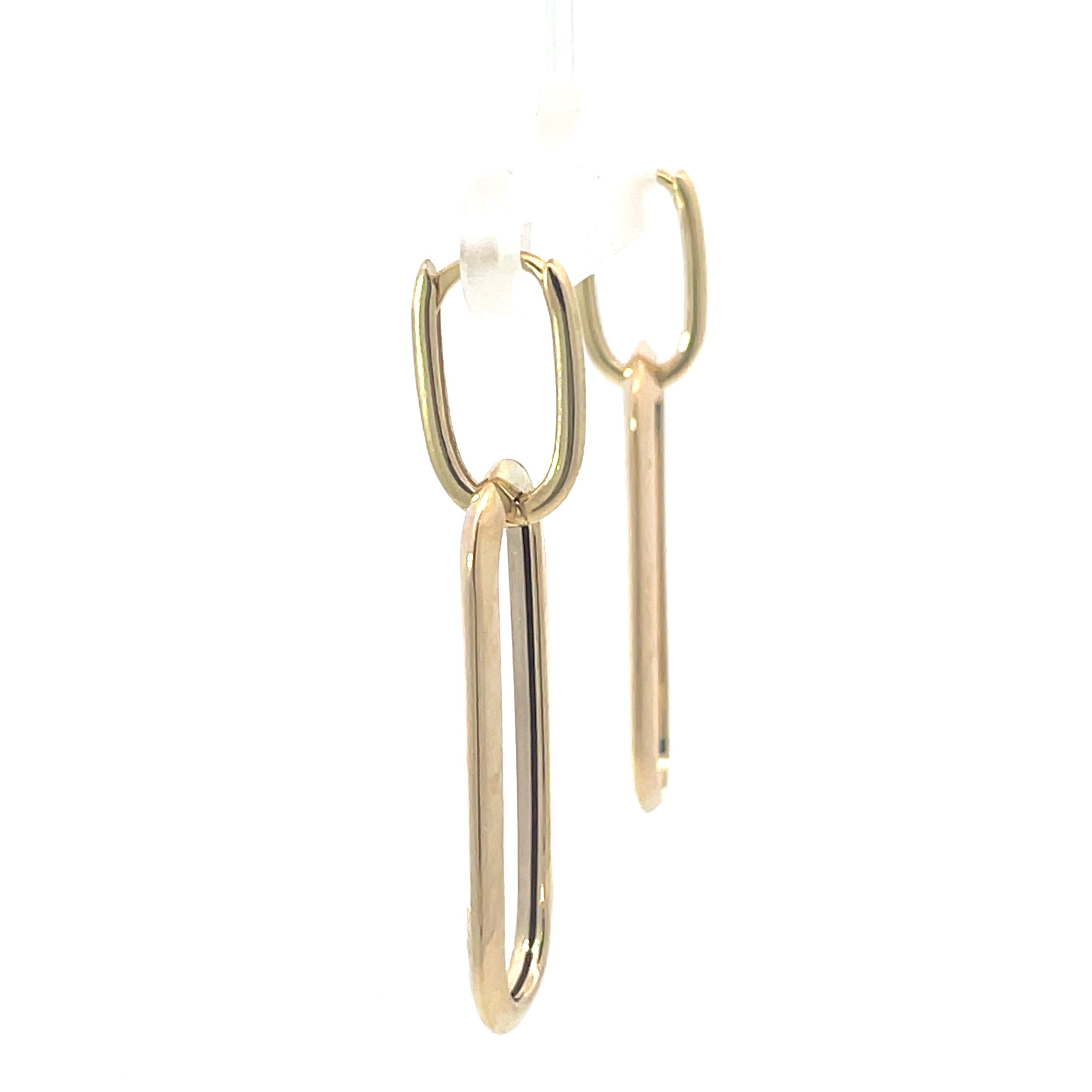 9ct Yellow Gold Double Hoop Earrings