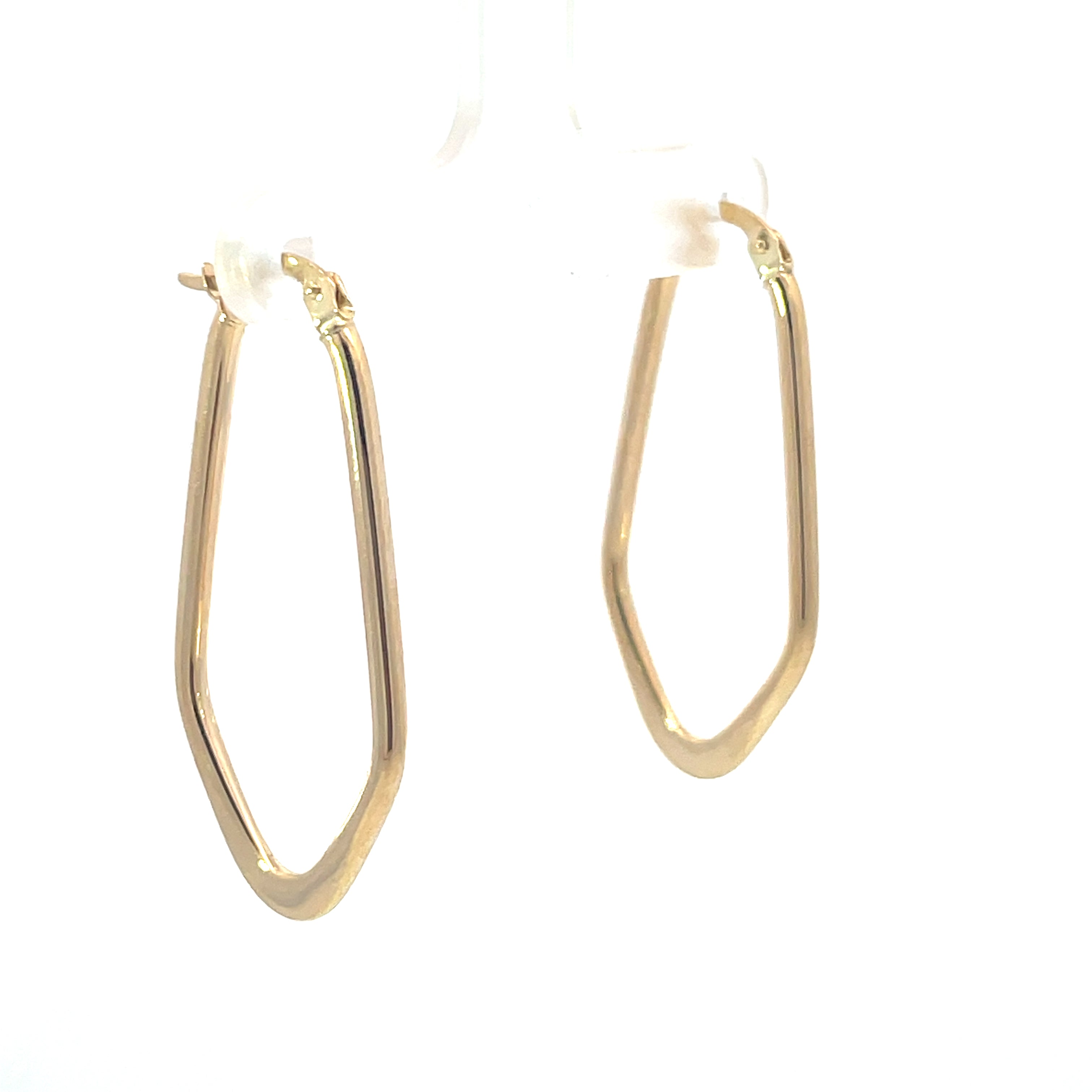 9ct Yellow Gold Hoop Earrings