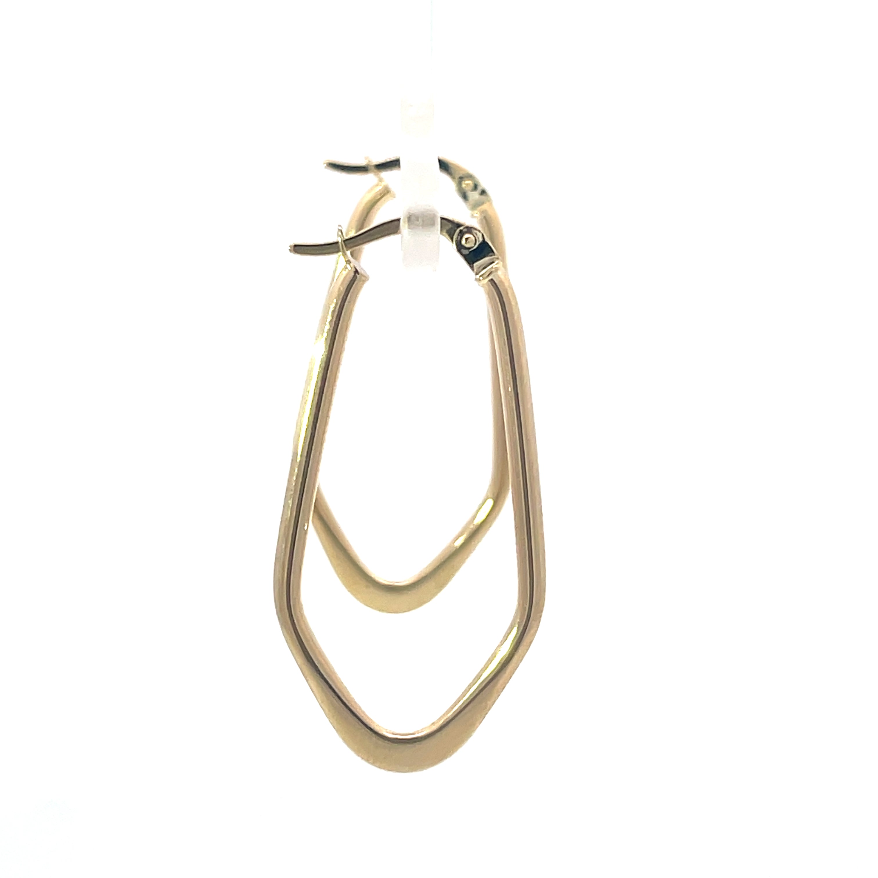 9ct Yellow Gold Hoop Earrings