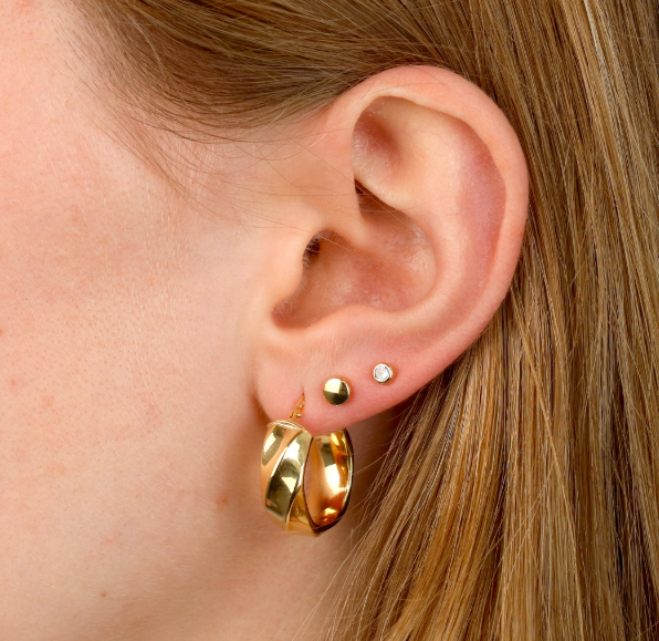 9ct Yellow Gold Hoops