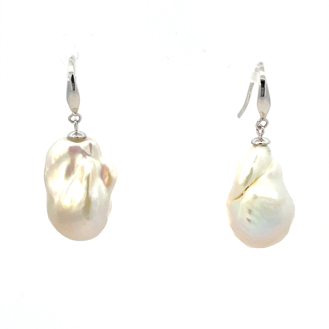 Sterling Silver Freshwater Pearl Earrings