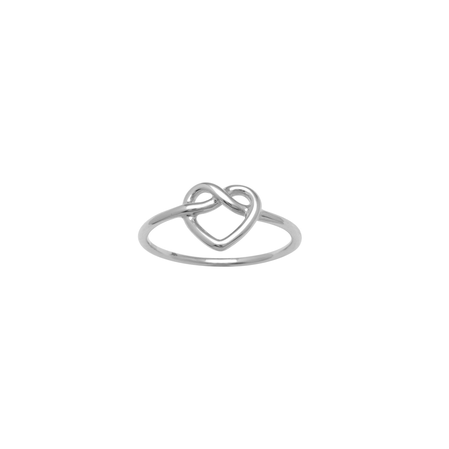 Von Treskow Sterling Silver Knot Ring