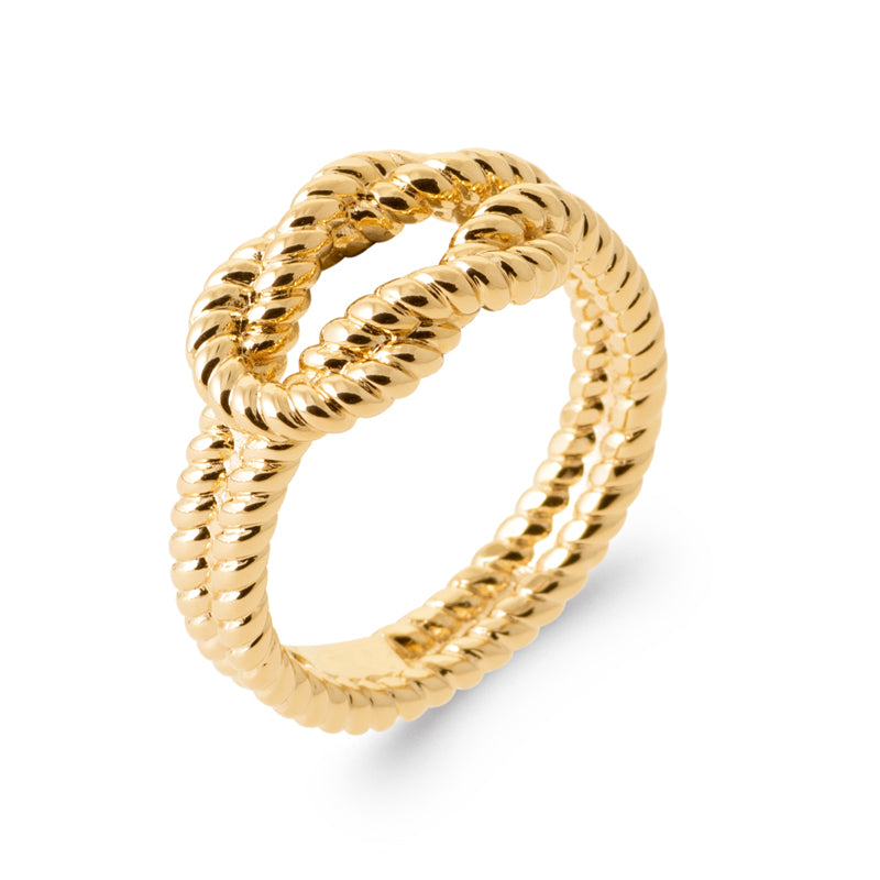 18ct Yellow Gold Plated Ring