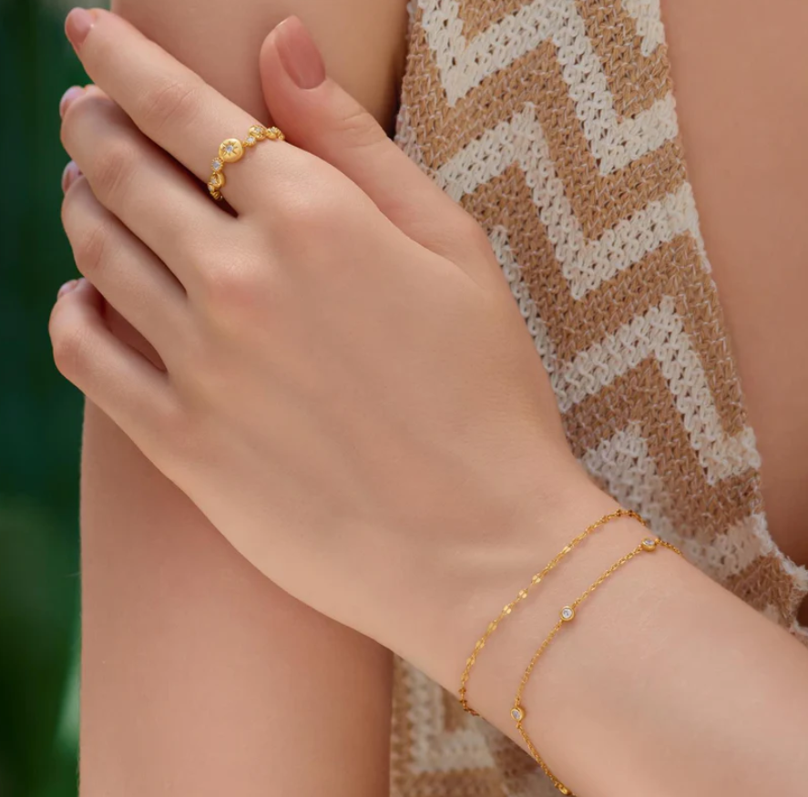 Ania Haie Starlit Drops Ring