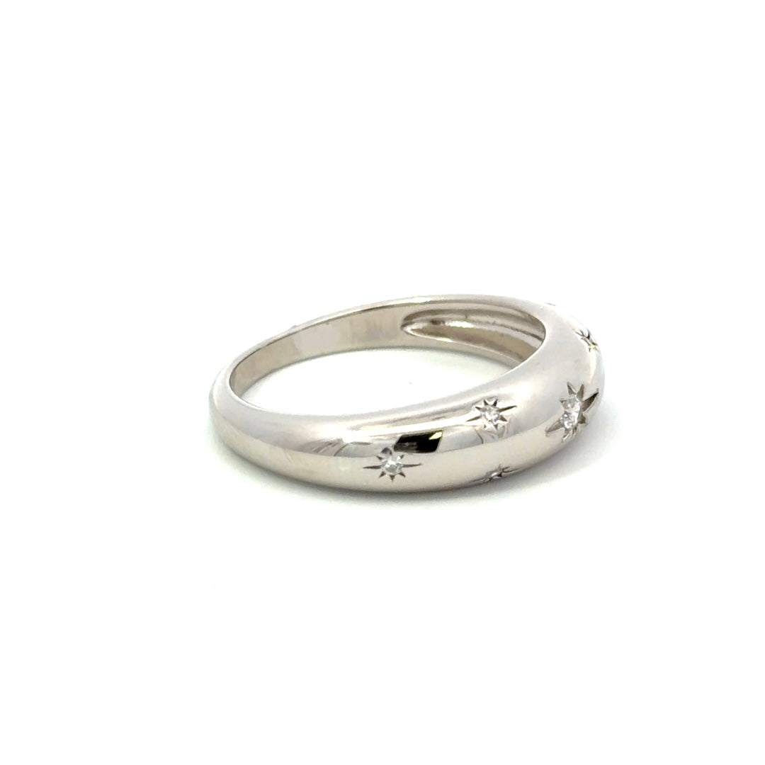 Sterling Silver CZ Ring