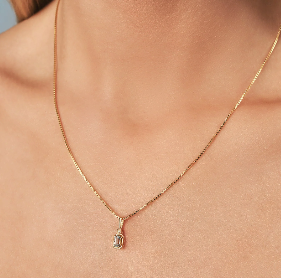 Yellow Gold Maeve Necklace