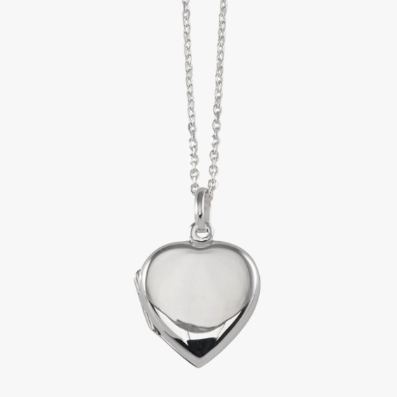 Vontreskow Sterling Silver Heart Locket