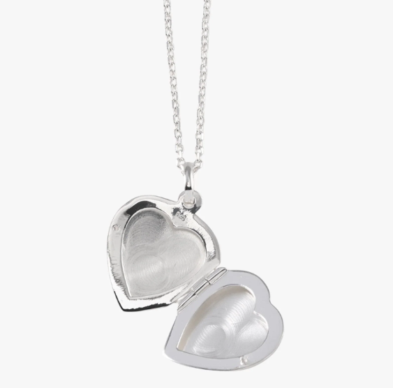 Vontreskow Sterling Silver Heart Locket