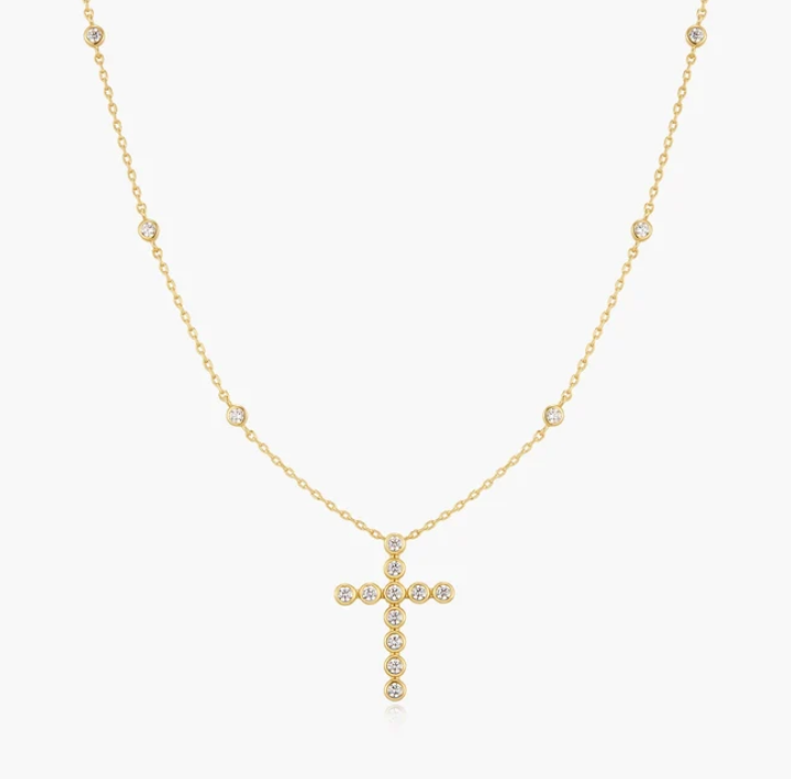 Ania Haie Wanderer Cross Necklace