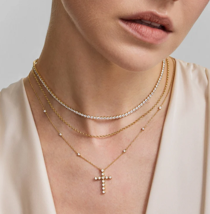 Ania Haie Wanderer Cross Necklace
