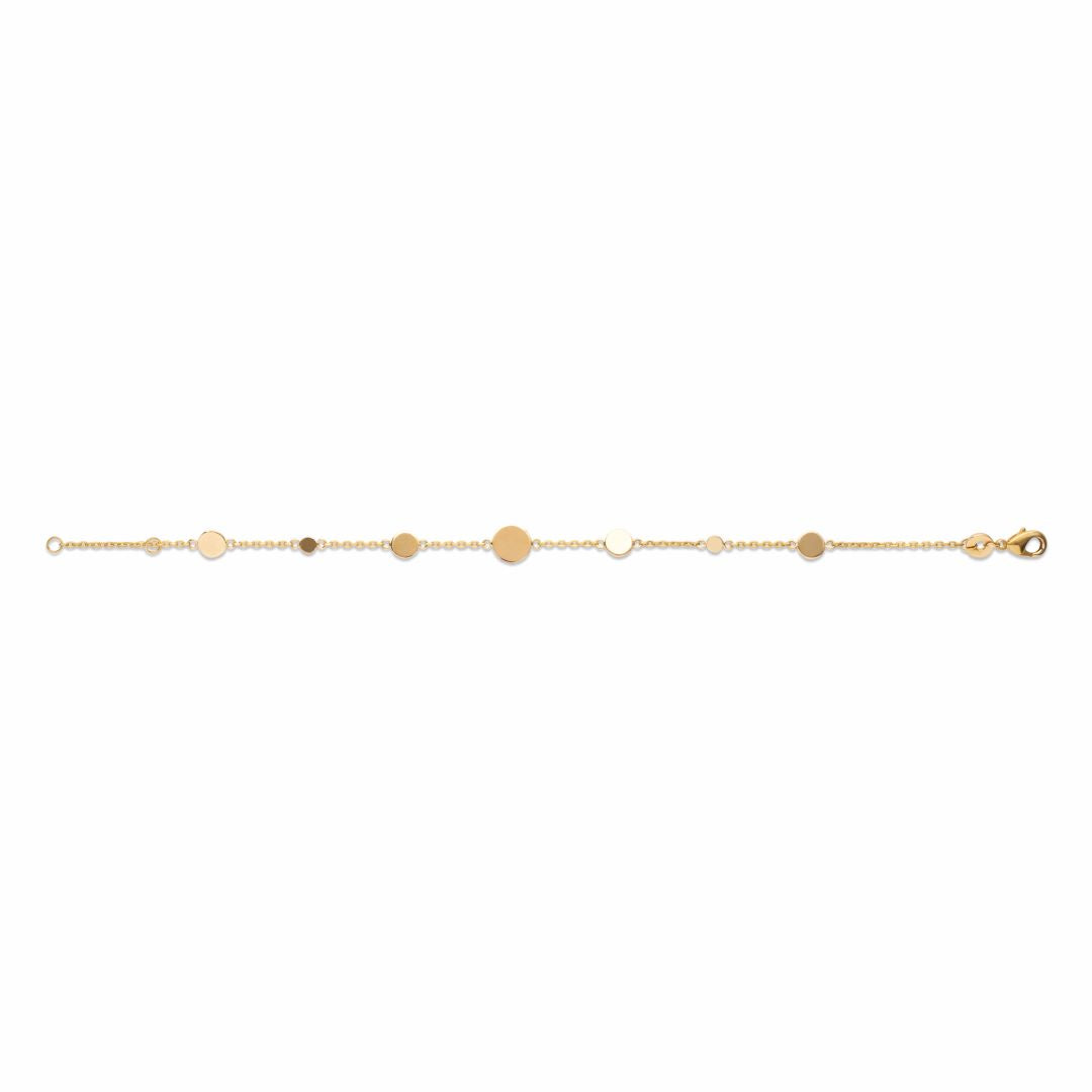 18ct Yellow Gold Plated Bracelet