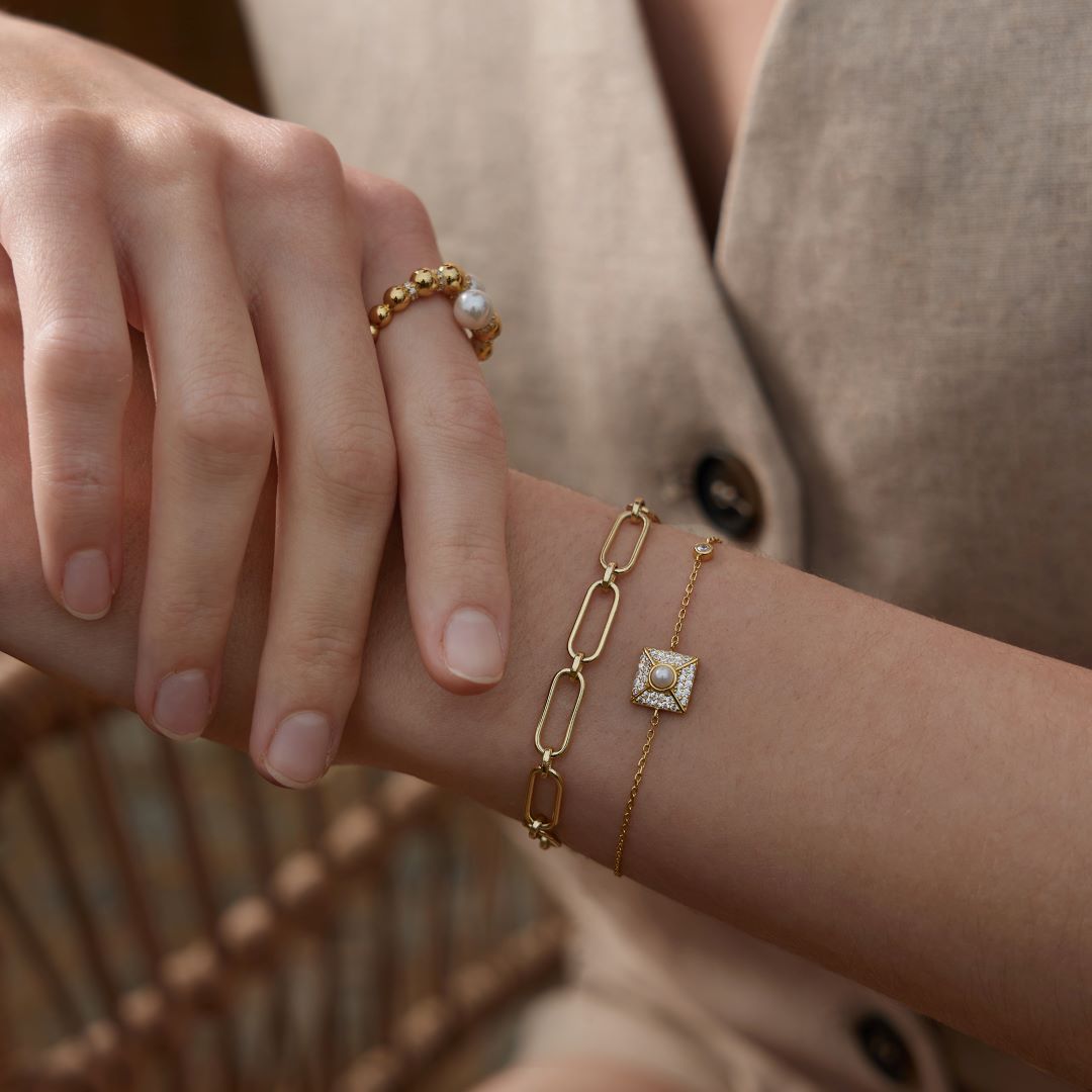 Ania Haie Modern Muse Pearl Bracelet