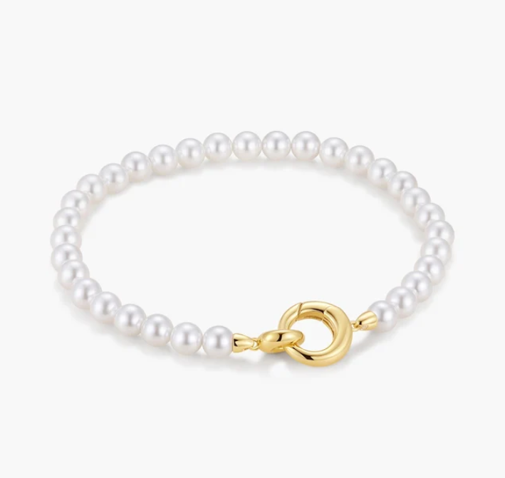 Ania Haie Swan Lake Pearl Bracelet