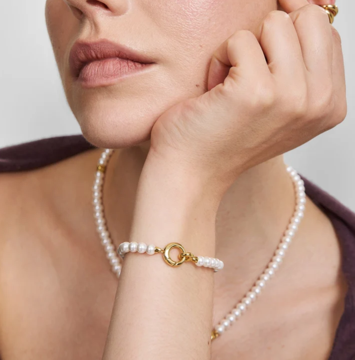 Ania Haie Swan Lake Pearl Bracelet