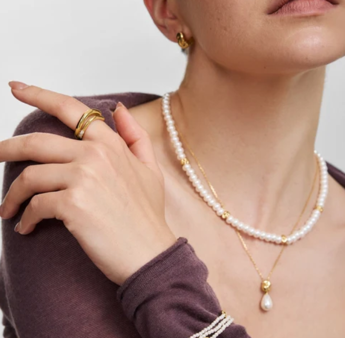 Ania Haie Swan Lake Pearl Bracelet