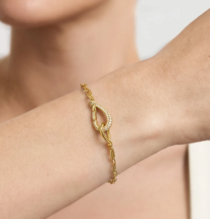 Ania Haie Swan Lake Knot Bracelet