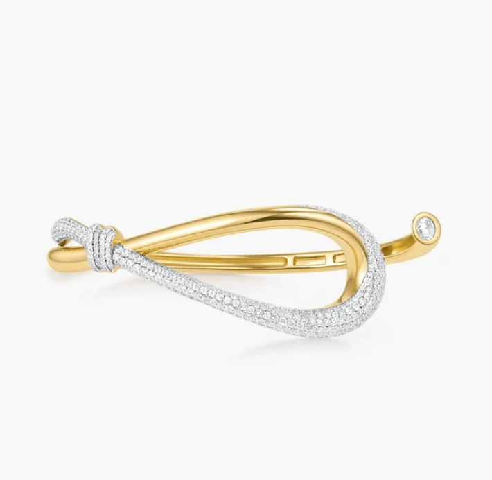 Ania Haie Swan Lake Cuff Bangle