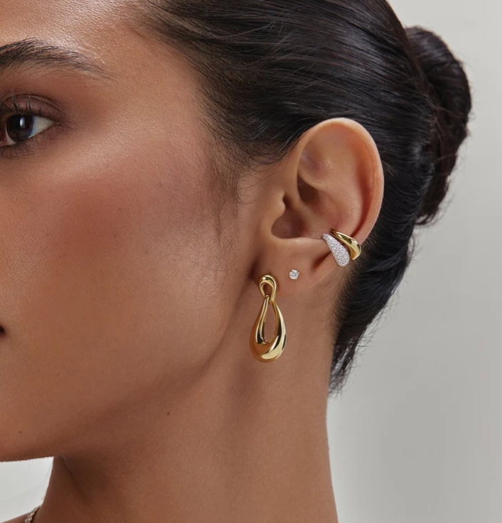 Ania Haie Swan Lake Drop Earrings