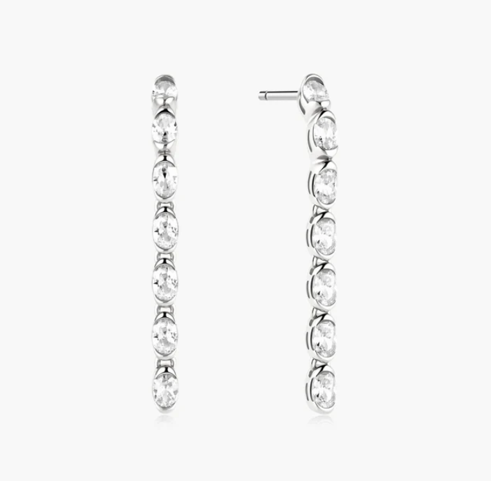 Ania Haie Wanderer CZ Drop Earrings
