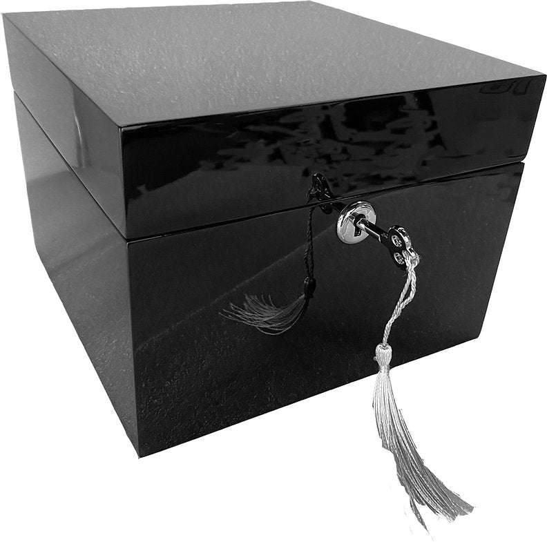 Black Wooden Jewel Box