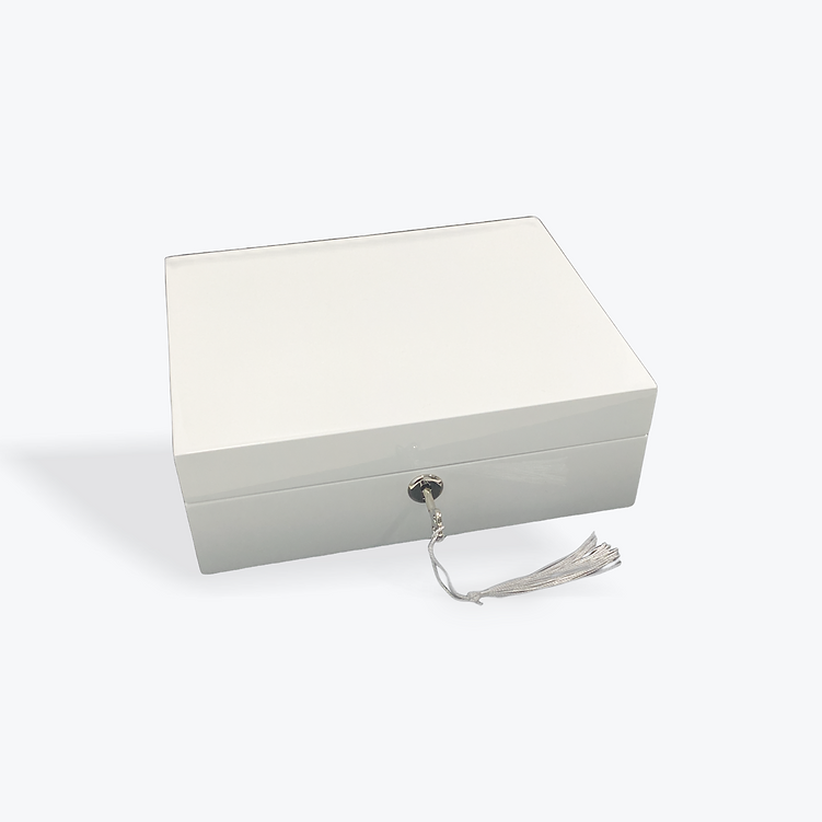 White Jewellery Box