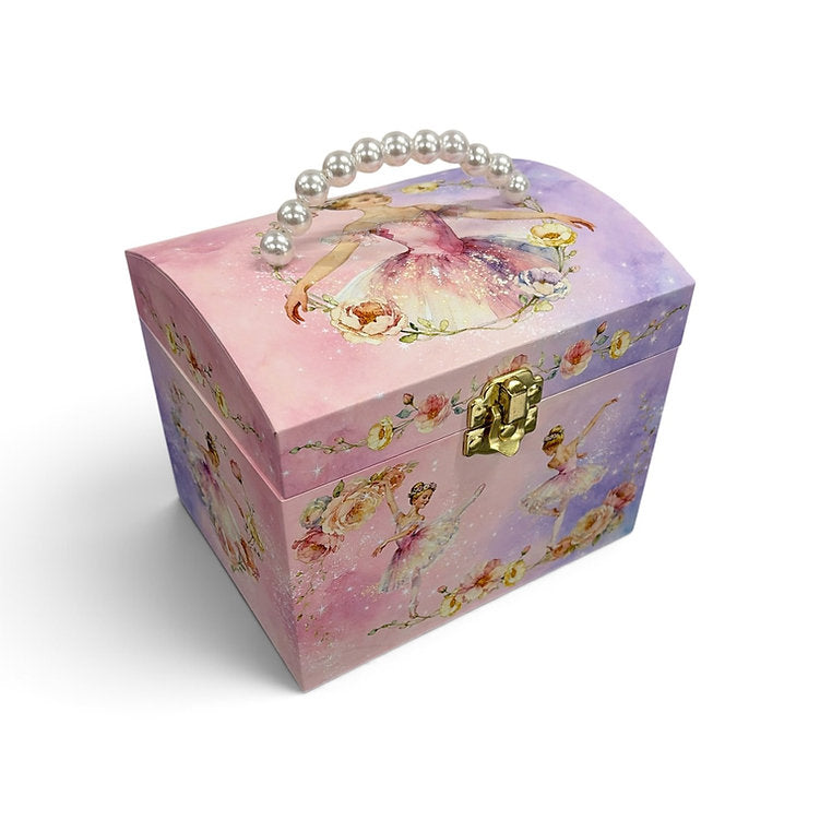 Pearl Handle Musical Jewellery Box